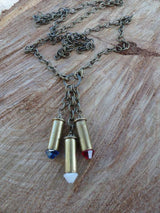.22 Charm Brass Necklace